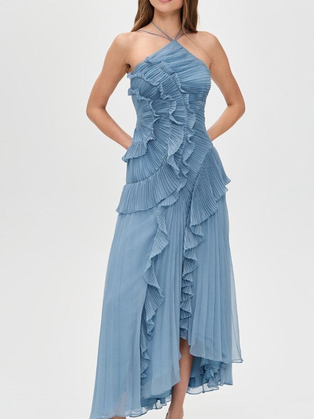 AMUR Lorelie Halter Gown